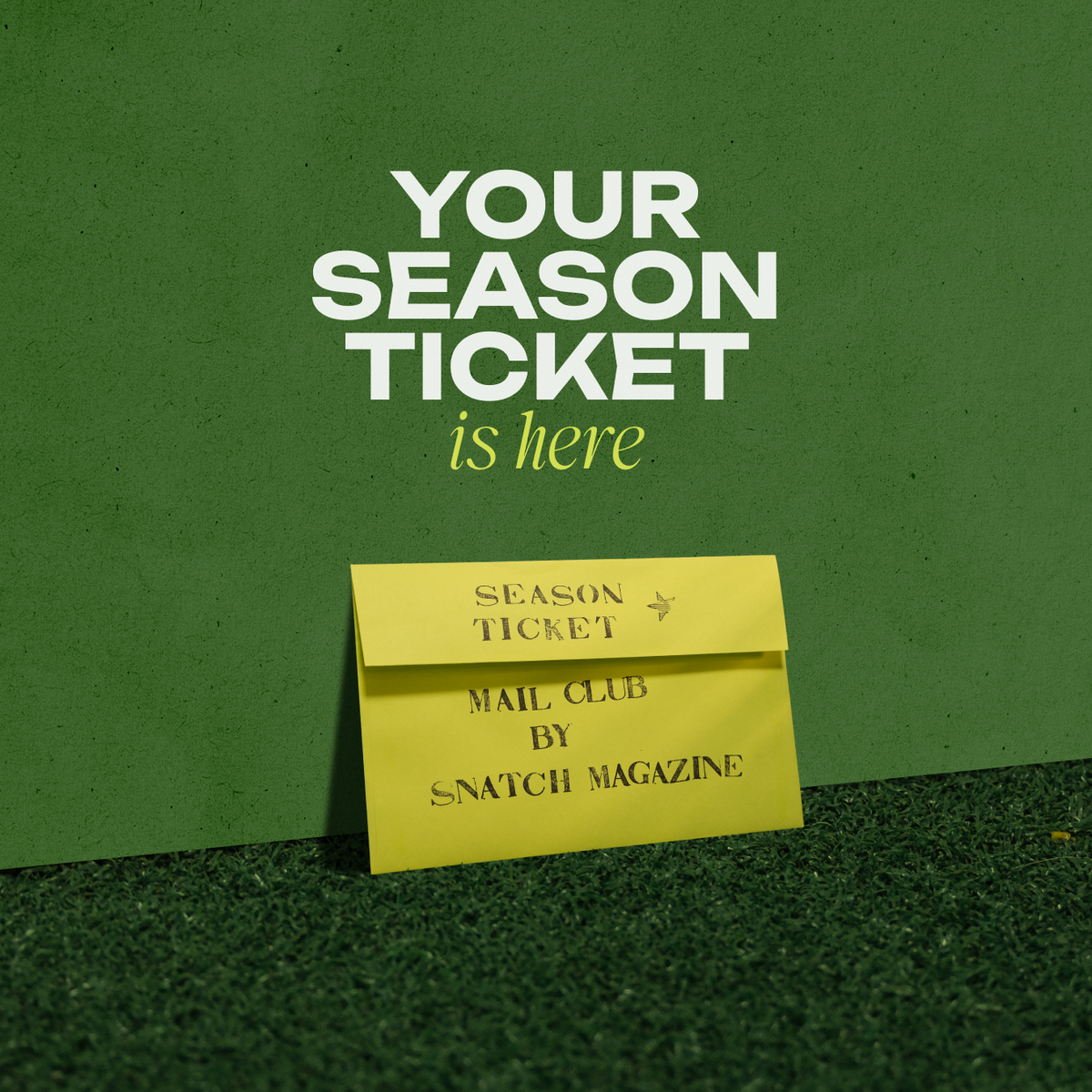 Season Ticket Mail Club: A Monthly Risograph Print Subscription for Women’s Sports Fans