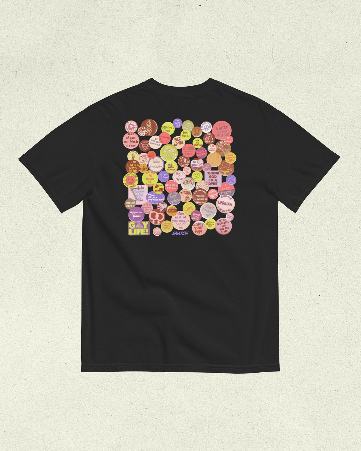 Lesbian Buttons T-Shirt