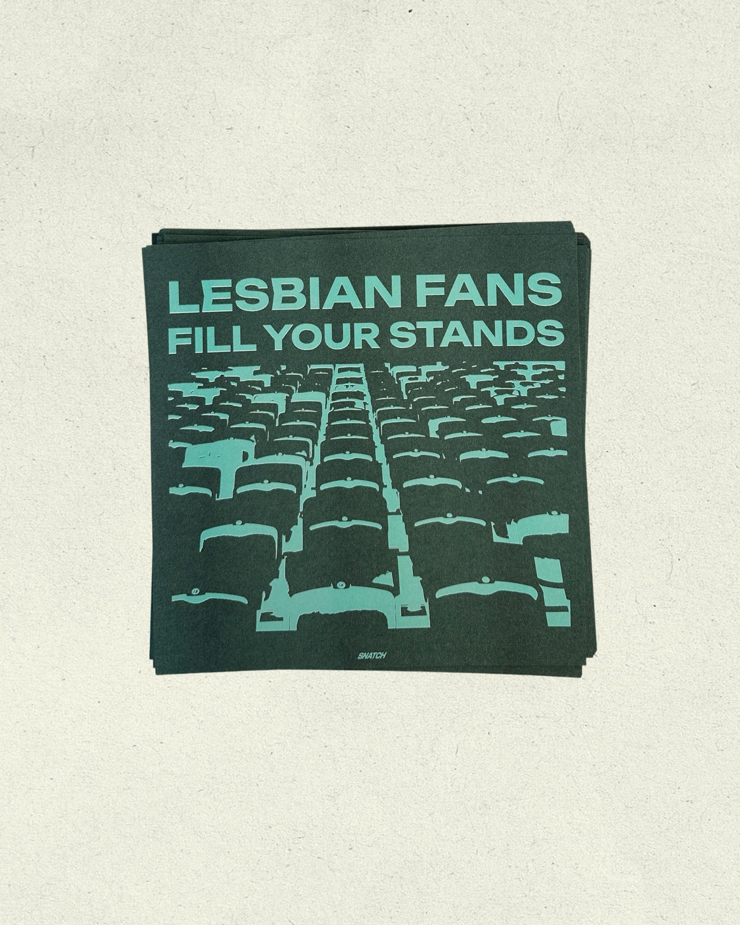 Lesbian Fans: Risograph Print